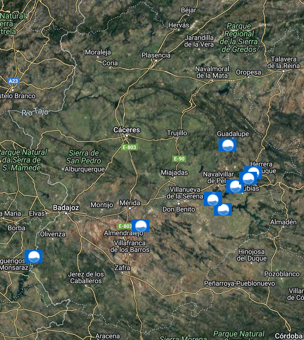 REDEXTREMADURA's tweet photo. Banderas Azules #Extremadura
🏖️#Alange
🏖️#Campanario
🏖️Costa Dulce #OrellanaVieja
🏖️El Espolón #Peloche #HerreraDuque
🏖️Isla del Zújar #Castuera
🏖️La Dehesa #Cheles
🏖️Los Calicantos #CasasDonPedro
🏖️Puerto Peña #Talarrubias
🆕🏖️Cancho del Fresno #Cañamero
https://t.co/z1UkYbQc3F https://t.co/ygLQ2iN51Y