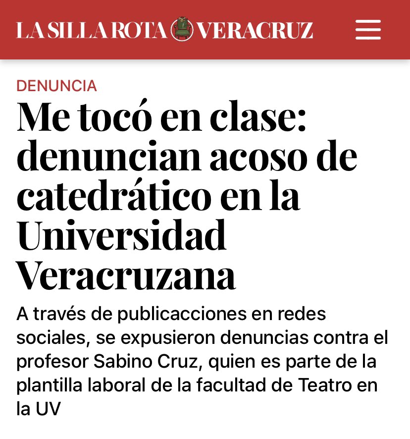 Es que uno estudió en una facultad pero si bien chula deveras