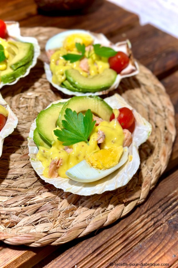 Recettesdiabete's tweet image. Coquilles de Saumon à la Parisienne &amp;gt;&amp;gt;&amp;gt; ift.tt/2j6Qyxn #diabetes #igbas #recettes