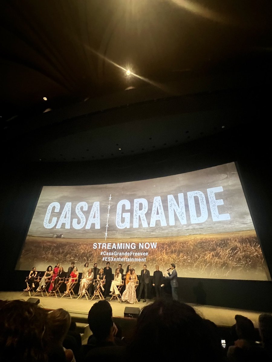 Congrats to the team on our first series! I had the pleasure/challenge of curating the soundtrack along with some of my favorite humans @ESXentertain. Stream CASA GRANDE on @amazonfreevee now 💙 @wbpictures