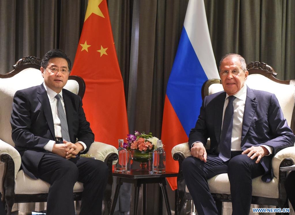 La Chine et la Russie sont convenues jeudi de développer davantage leurs relations bilatérales et de faire de l'Organisation de coopération de Shanghai (OCS) une plateforme de coopération mutuellement bénéfique.