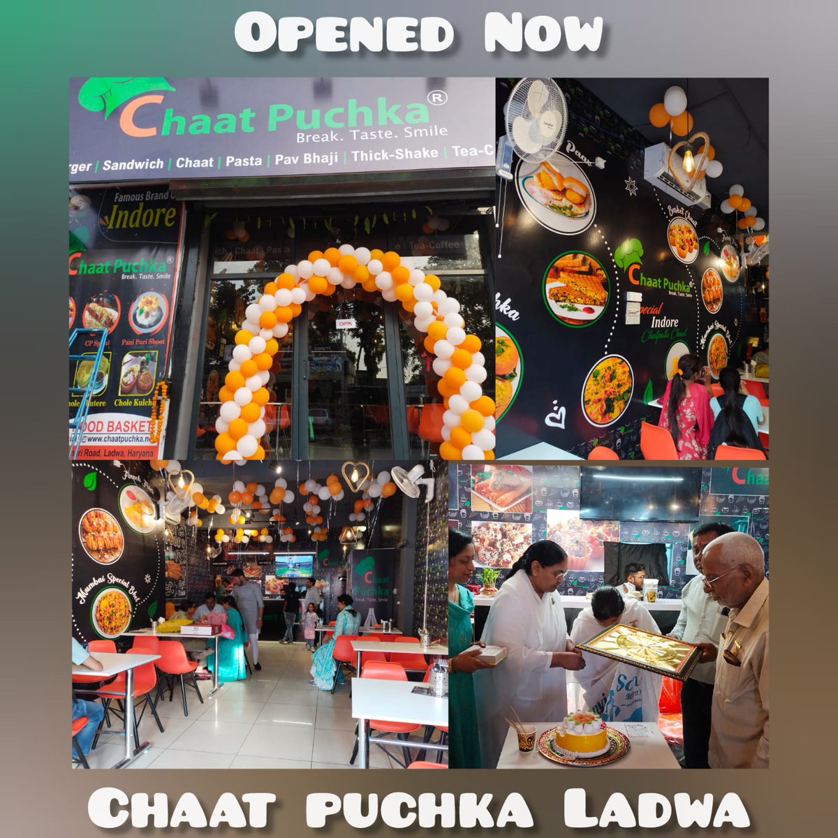 Our Chaat Puchka Opened Now in Ladwa, Haryana..
Chaat Puchka has the best fast food and street food.
.
.
#chaatpuchka #visitchaatpuchka #chaat #foodie #foodlover #delicious #grandopening #opennow #Ladwa #haryana #HaryanaNews #haryanafoodie #cafeopening #ladwacity #Haryanafood