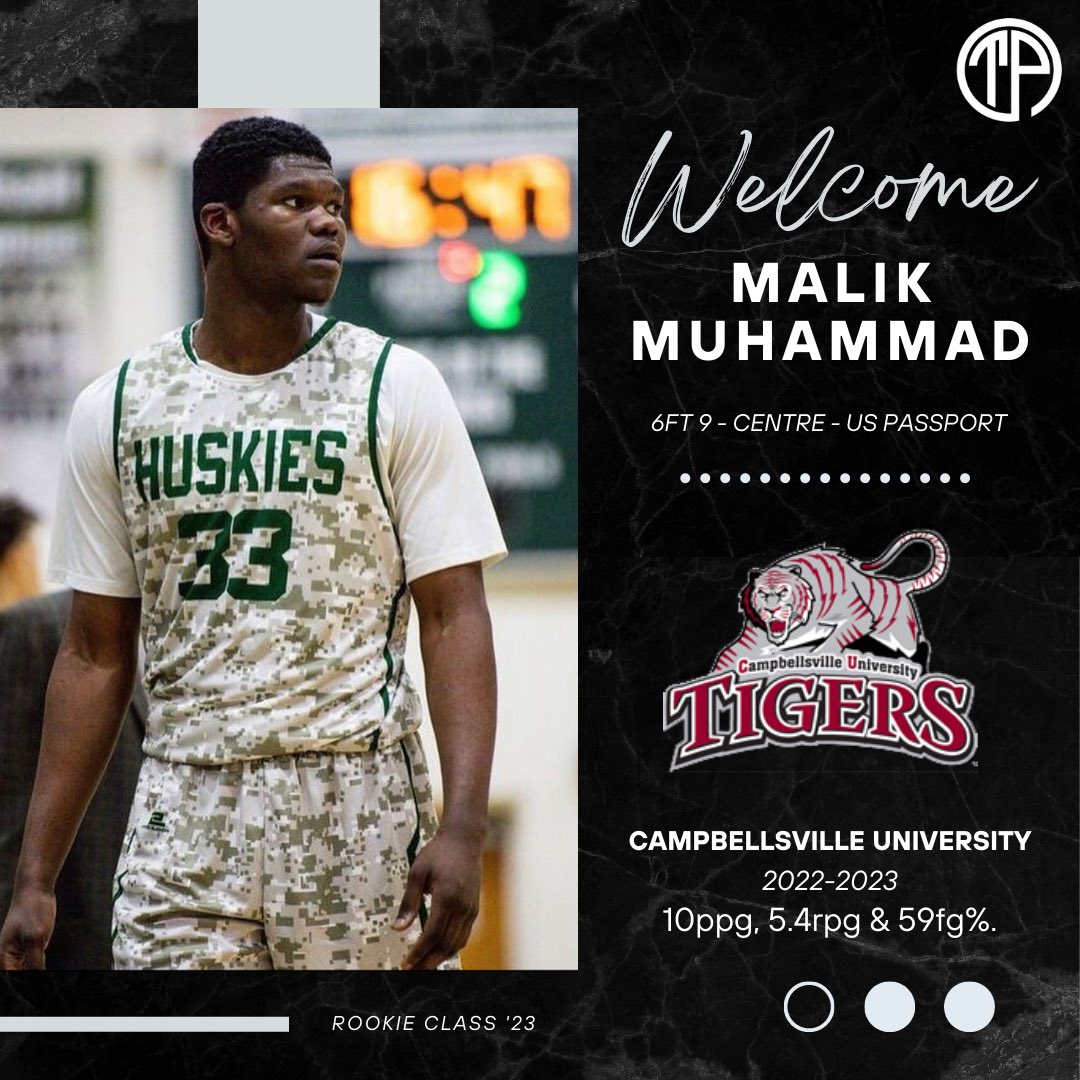 🤝 | Welcome to The Player Agency, <a href="/rockmalik27/">Malik Muhammad</a>! 

We are pleased to announce that Campbellsville University alum, Malik Muhammad, has become our newest client! 🇺🇸

#ThePlayerAgency