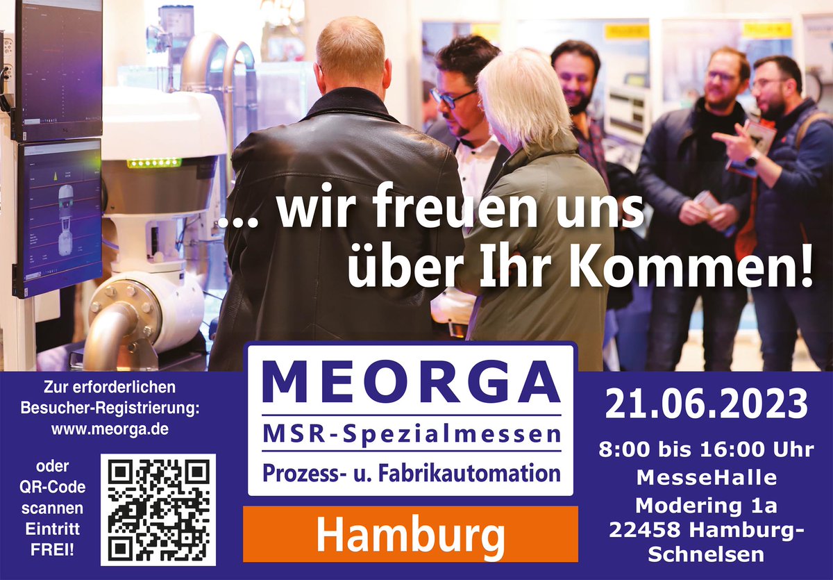 #savethedate 

Besucherregistrierung unter:   
meorga.de/anmeldung.php