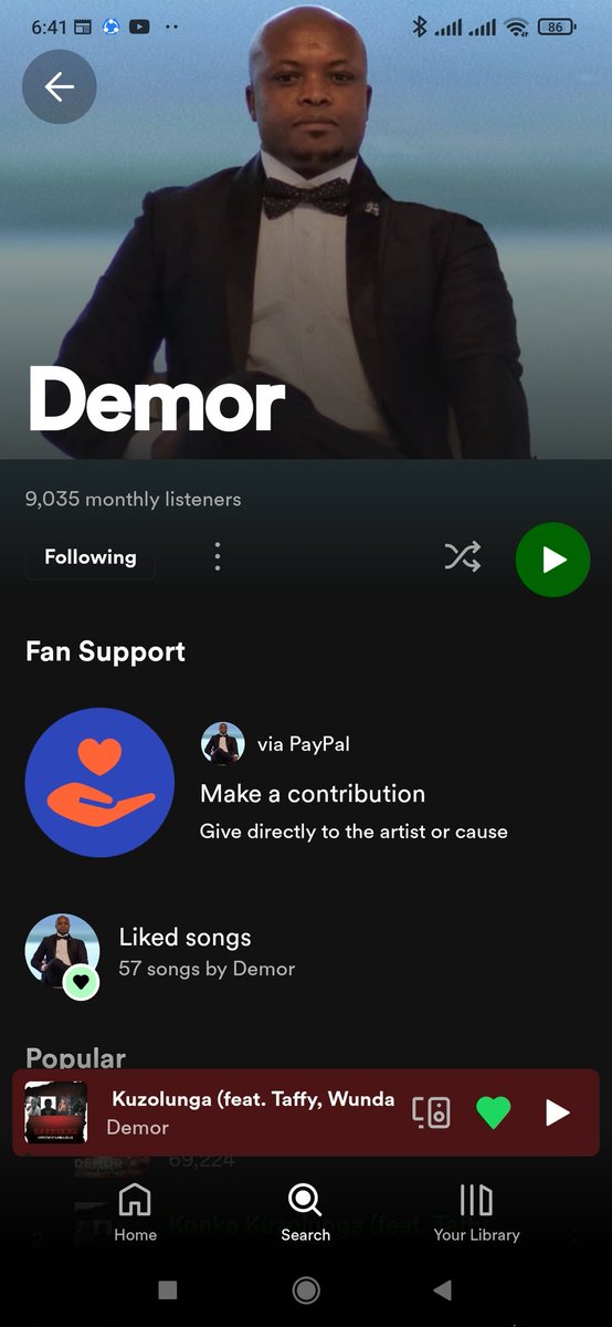 DemorRecords's tweet photo. Cha i didnt know this spotify feature yokuthi ungangipha imali via Spotify,Ungithi fa fa nami ngibe mnandi,phela kuhlezi kucelwa kimi nami ngiyawadinga ama suprise 😂😂😂 Don't forgetto follow and add Demor on your playlist. https://t.co/UuveYgpV67