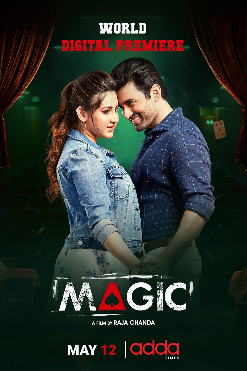 After a huge waiting period of Fans, #Magic is premiering digitally on @addatimes, on and from MAY 12 !

#MagicOnOTT
#BanglaCinema