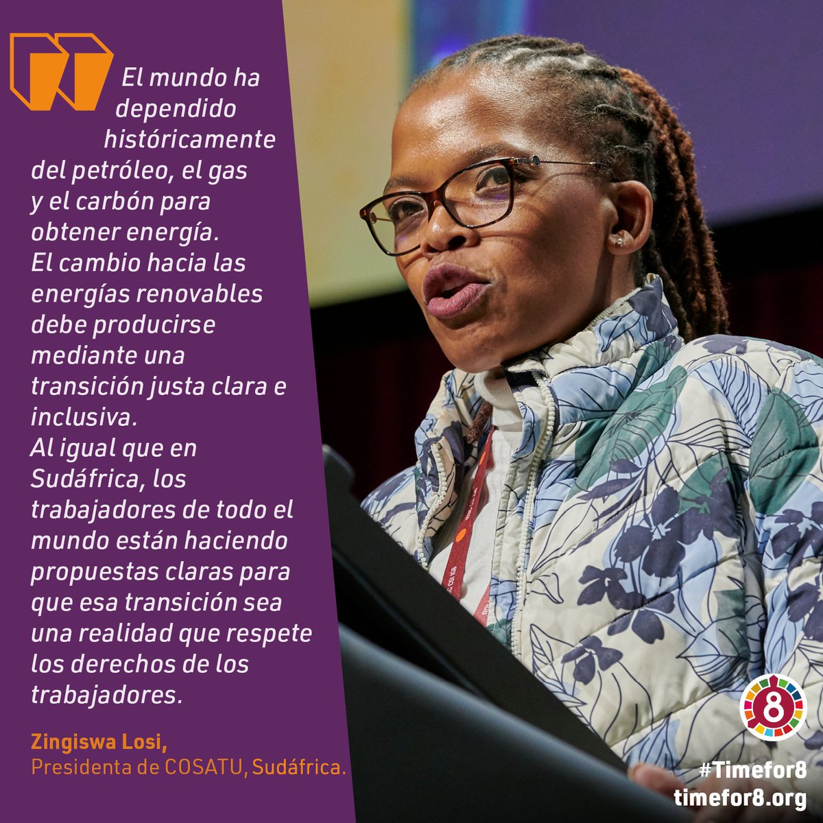 ⚡El mundo debe optar por la #EnergíaRenovable
Debemos acabar con las subvenciones a los #CombustiblesFósiles e invertir en infraestructuras sostenibles para luchar contra la #PobrezaEnergética
➡️https:// ituc-csi.org/necesitamos-un…
 #ODS7 #timefor8 #HLPF2023