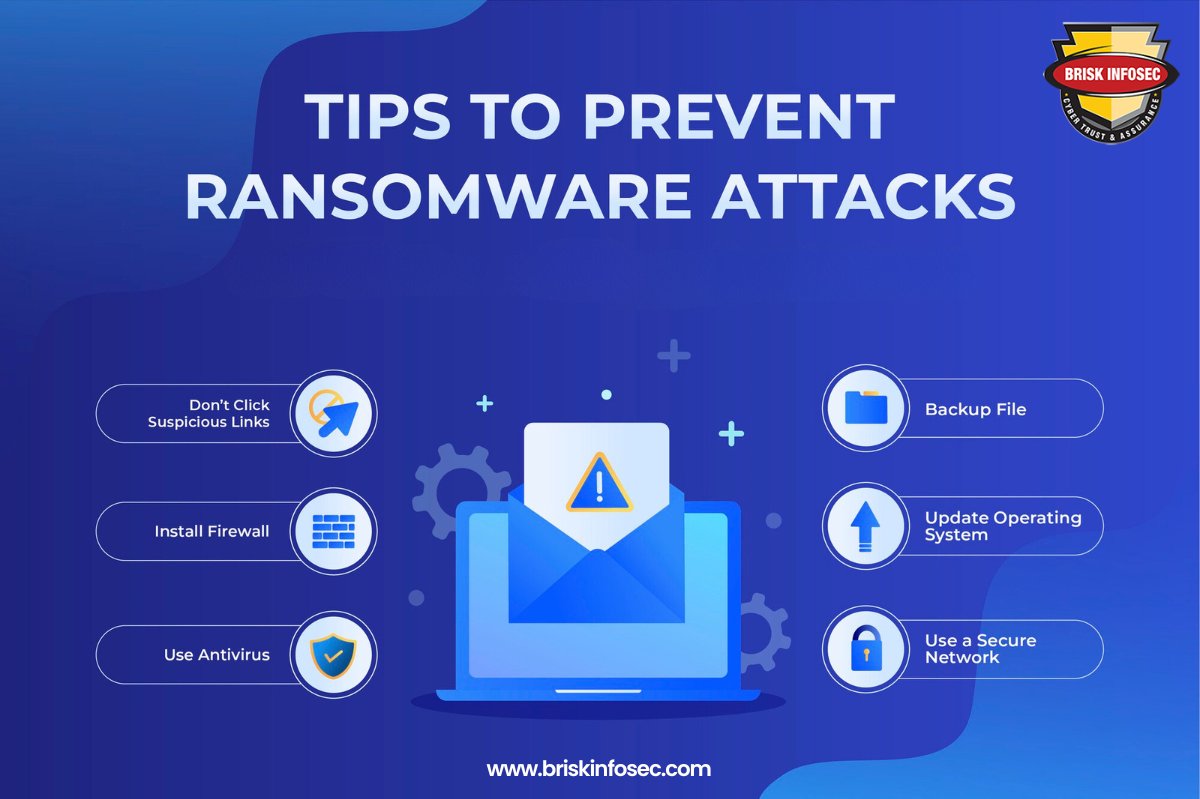 🛡️ Don't let #ransomware attack! 
✅ Keep your data safe with these tips.

#ransomwareattack #dataprotection #ITSecurity  #internet #Security #informationsecurity #cybersecuritytips #CyberSecurityAwareness #firewall #password #antivirus #networksecurity #OnlineSafety #datasafe