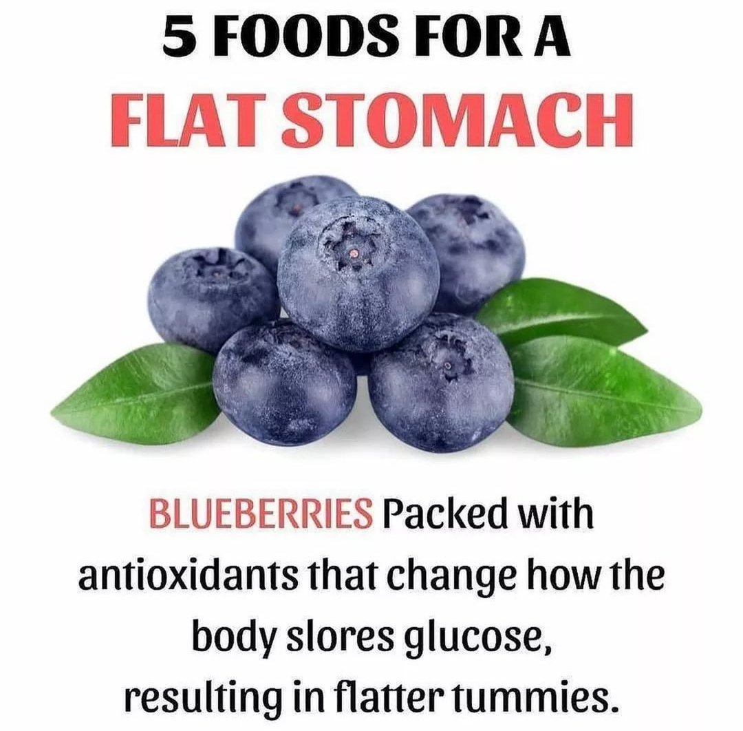5 Foods For A Flat Stomach