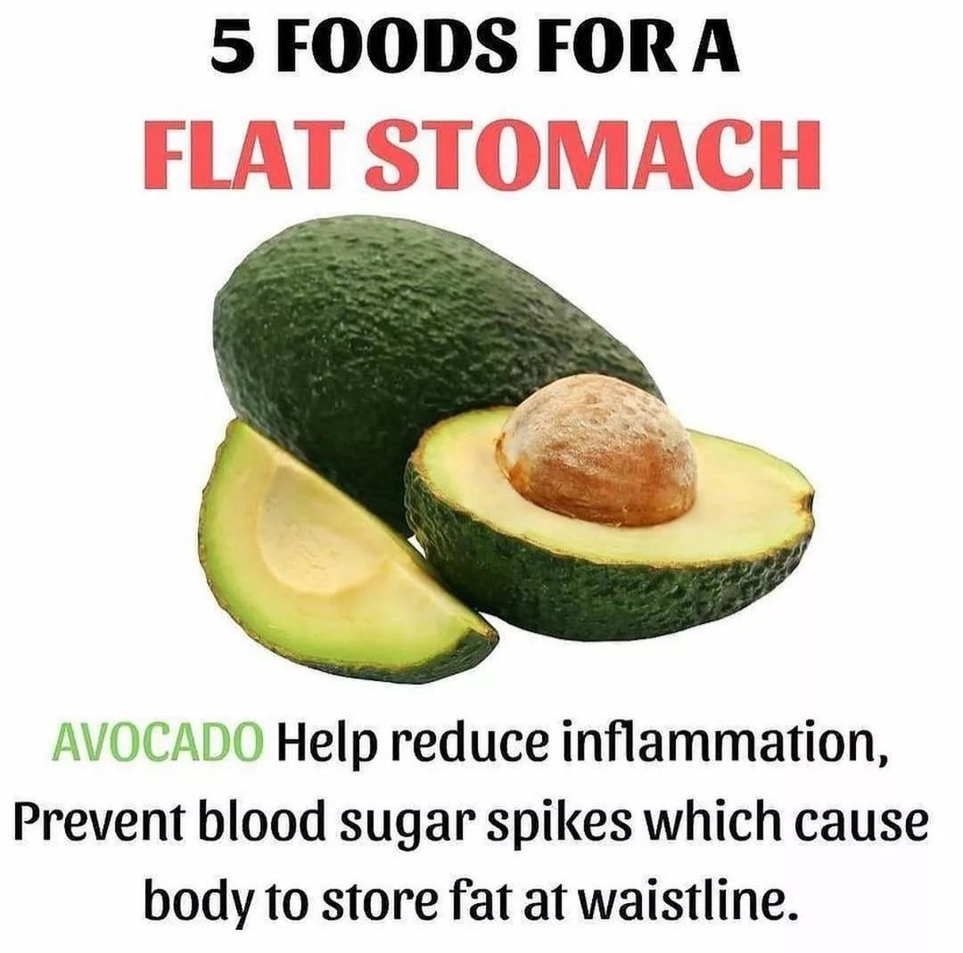 5 Foods For A Flat Stomach