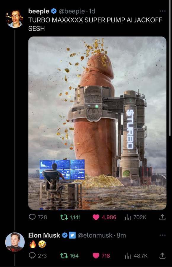 👀 Elon takes $TURBO to Mars?