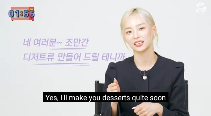 ketchyourmind's tweet photo. I will be looking forward to the time #YEEUN will make us desserts 💕

#YEEUN_POPKORN #JANGYEEUN https://t.co/AUS3fWoMQv