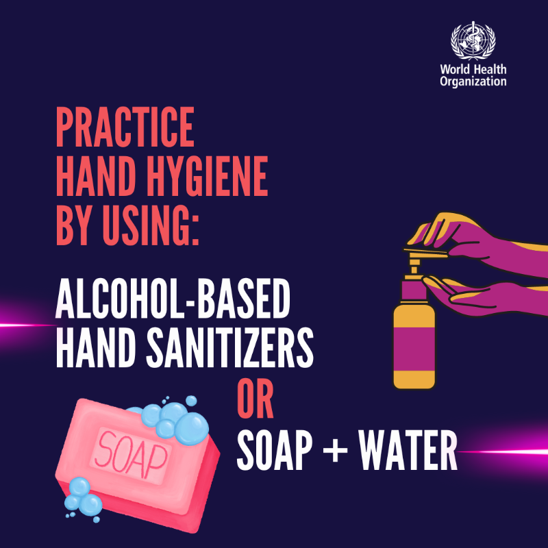 WHO's tweet photo. It’s World #HandHygiene Day

#CleanHands are key to keep patients &amp; health workers safe, yet:
🔸50% of health care facilities don't have basic hand hygiene facilities at points of care &amp; toilets
🔸3.85 billion people lack a basic hand hygiene service at their health care facility