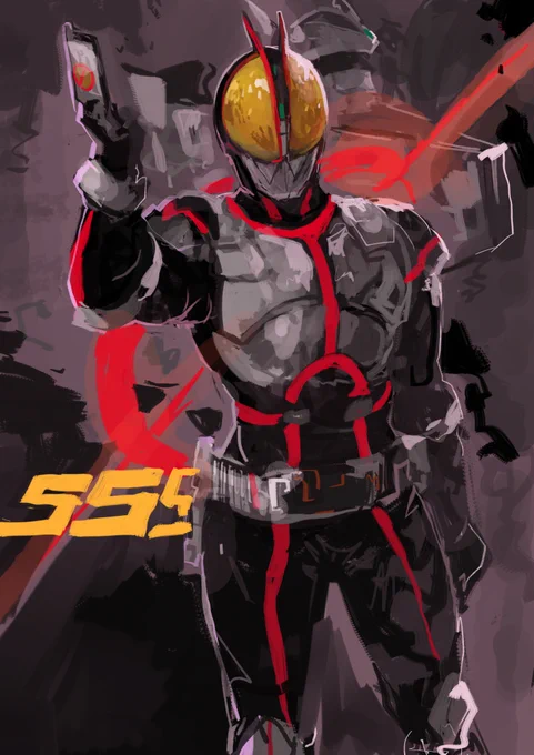 仮面ライダー555が令和5年5月5日をゲットだ!