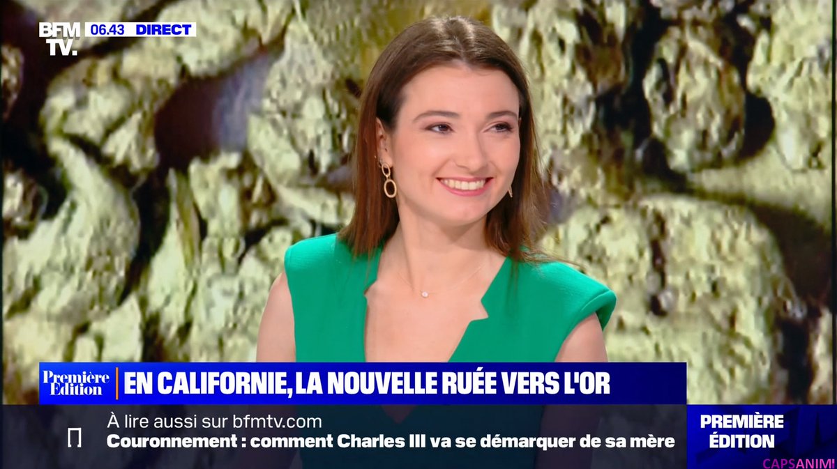 CapsAnim's tweet photo. 📺 @MarieGentric aujourd'hui dans Première Édition sur BFM TV https://t.co/73aWsqz29G