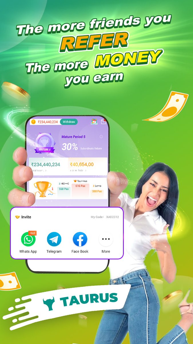 SuHail_S6's tweet photo. ❤️Every Indian use Taurus to earn money❤️
Simple tasks , Great reward😍
Daily winnings ₹500 up to ₹10000🤑
Invite friends to get unlimited commission right now !!!💥
Click : https://t.co/TFPWiUsl2t https://t.co/TnqNI4W9he