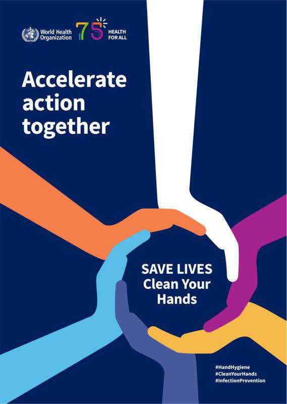 World Hand Hygiene Day! Clean hands save lives!