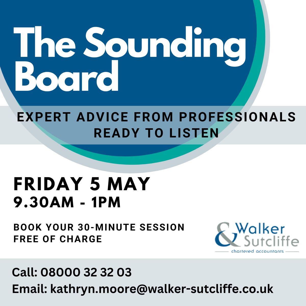 Don't forget, there's still time to book a 30-minute session with our team today! We will be hosting The Sounding Board, providing you with access to virtual support through one-to-one zoom clinics from 9.30am. 

#BusinessSupport #Advice #ThinkingOutsideTheBooks