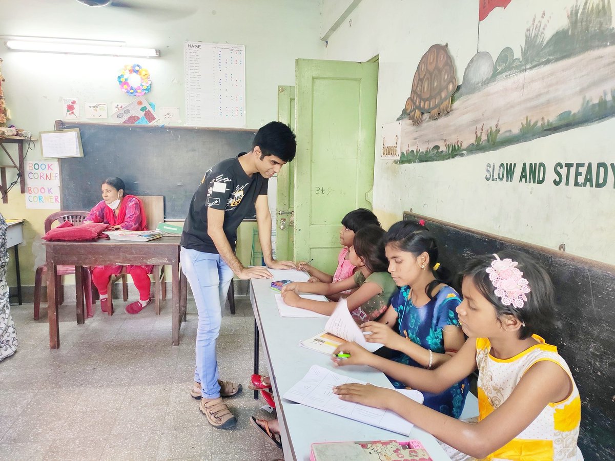 shaunakoffice's tweet photo. Drawing activity drive conducted for children today by our Secretary Aliva Sinha and President Shaunak Chakraborty  #NobleWork #NobleWorkFoundation #Volunteer https://t.co/0YnONcooYj