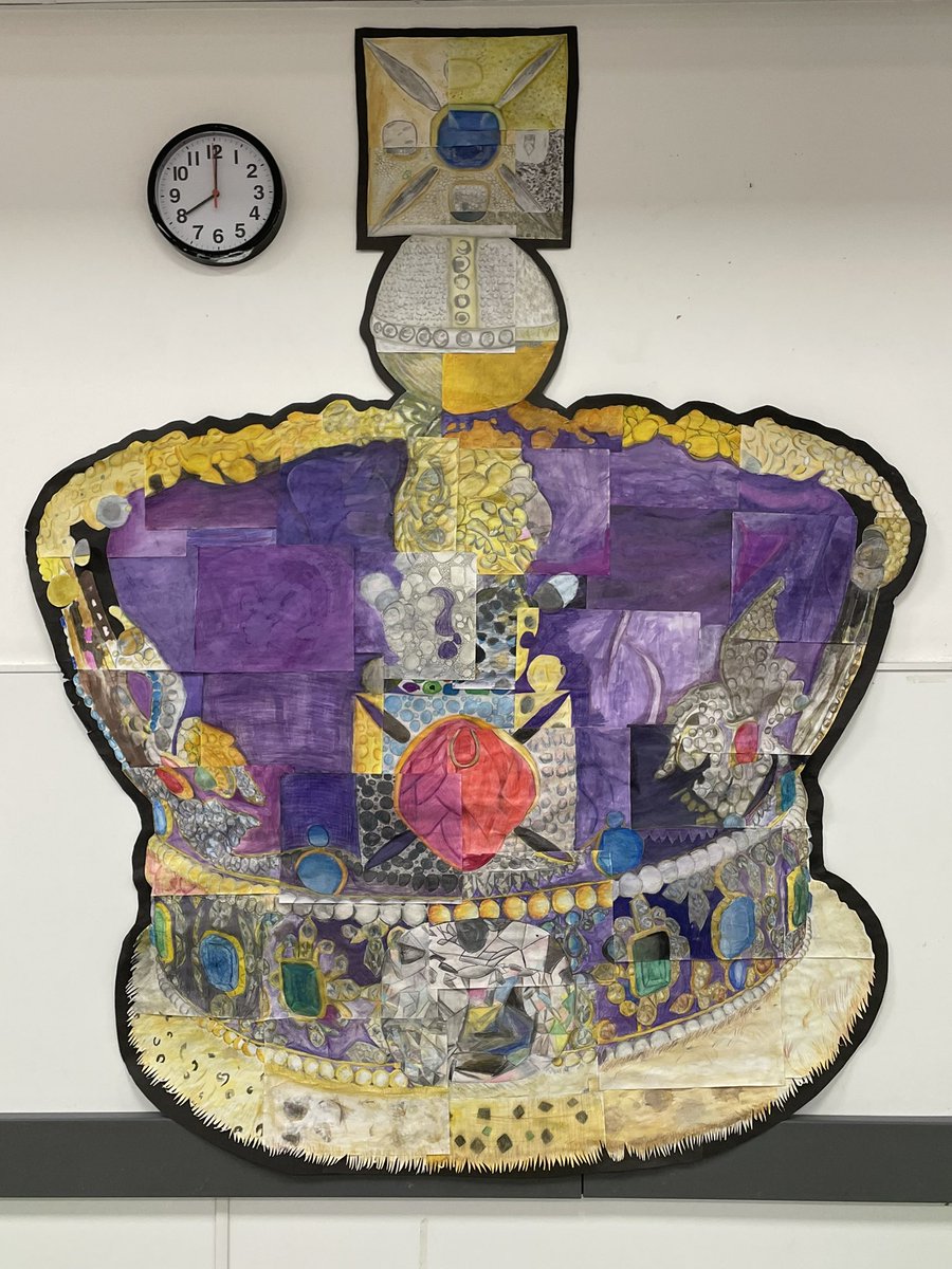 Another great collaborative piece of work by KS3, each panel was completed by different students. take a closer look in <a href="/AsdaBolton/">Community Champion</a> <a href="/SharplesSchool/">Sharples School</a>