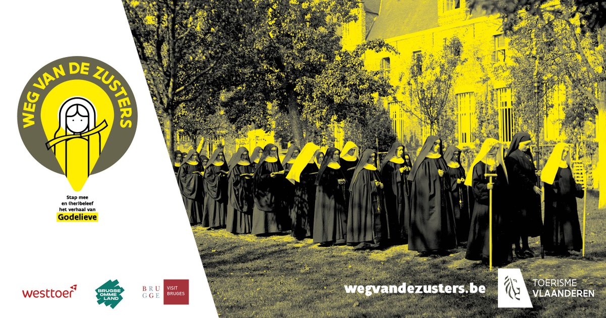 🥾 Op 8 juli organiseren we samen met <a href="/Westtoer/">Westtoer</a>, <a href="/Visit_Bruges/">Visit Bruges</a> en andere partners 'Weg van de Zusters', een historische belevingstocht van de Sint-Godelieveabdij in Gistel naar de Sint-Godelieveabdij in Brugge.
👉 Zin om mee te wandelen?
brugseommeland.be/nl/tijdelijk/w…