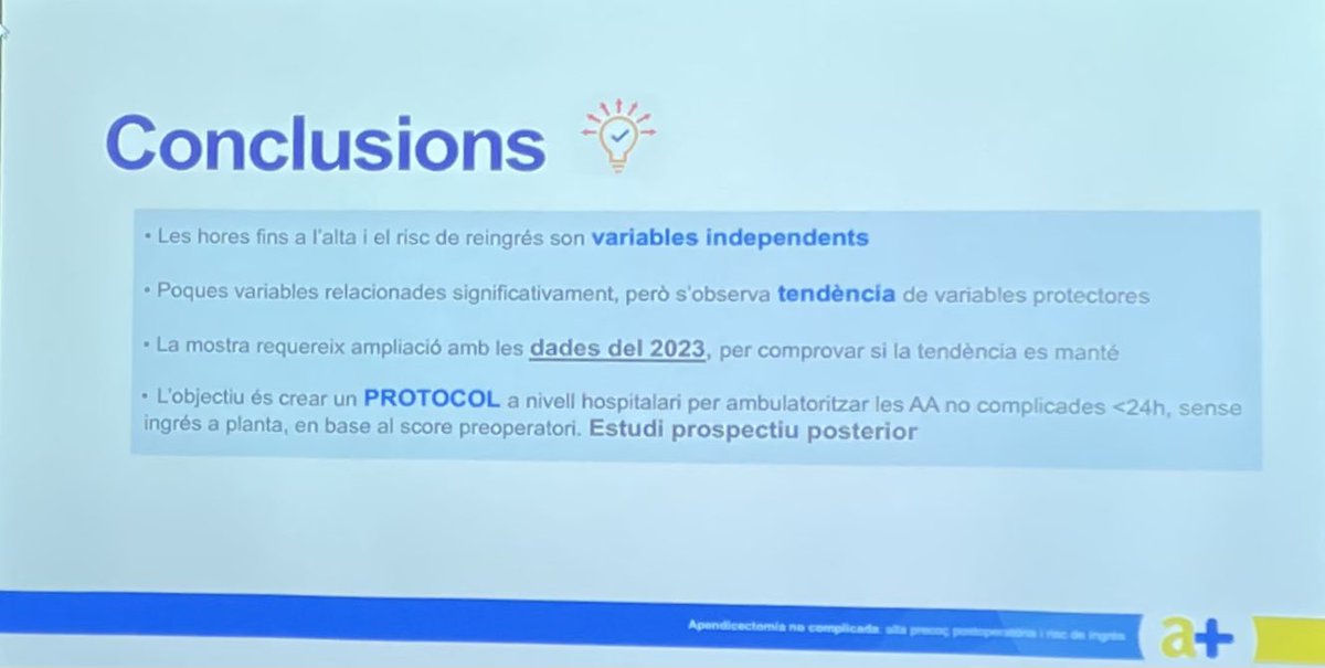 Cirurgia Althaia 🏥 (@cirurgiaalthaia) on Twitter photo La #sheilasessions d’avui va a càrrec de <a href="/mecaraiman/">Malina Caraiman</a> amb l’estudi de les apendicitis amb alta precoç🔝🙌
Bona feina! 👏👏👏 <a href="/ColleraPablo/">Pablo Collera</a> <a href="/Ale_ander888/">Alexander Osorio</a> <a href="/claudioguari/">Claudio Guariglia</a> <a href="/drasarapardo/">Sara Pardo</a> <a href="/MeritxellFont96/">Meritxell Font</a> <a href="/csotomontesinos/">Cristina Soto</a> <a href="/sheilaserrapla/">sheilaserrapla</a> <a href="/StcuaeC/">AECUrg</a> <a href="/EnricoMarrano/">Enrico Marrano, MD</a> <a href="/LandaluceAitor/">Aitor Landaluce</a> <a href="/vir_dur/">Virginia Durán</a> La #sheilasessions d’avui va a càrrec de <a href="/mecaraiman/">Malina Caraiman</a> amb l’estudi de les apendicitis amb alta precoç🔝🙌
Bona feina! 👏👏👏 <a href="/ColleraPablo/">Pablo Collera</a> <a href="/Ale_ander888/">Alexander Osorio</a> <a href="/claudioguari/">Claudio Guariglia</a> <a href="/drasarapardo/">Sara Pardo</a> <a href="/MeritxellFont96/">Meritxell Font</a> <a href="/csotomontesinos/">Cristina Soto</a> <a href="/sheilaserrapla/">sheilaserrapla</a> <a href="/StcuaeC/">AECUrg</a> <a href="/EnricoMarrano/">Enrico Marrano, MD</a> <a href="/LandaluceAitor/">Aitor Landaluce</a> <a href="/vir_dur/">Virginia Durán</a>