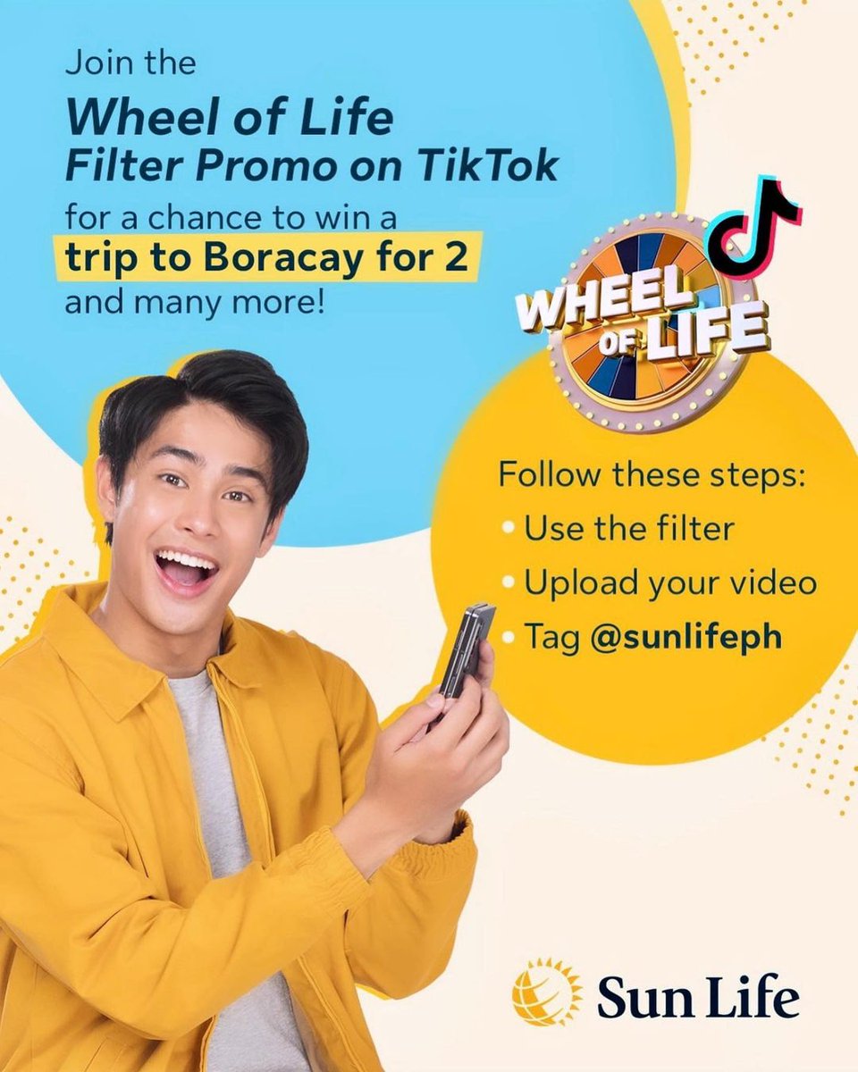 DonBelleOFC's tweet photo. π | Life is full of surprises, even when it comes to our health. Buti na lang @SunLifePH can help you prepare with the Wheel of Life game on TikTok. Join now! π
π: https://t.co/TrBrWBxQVQ
#DonnyPangilinan | @donnypangilinan
#DonBelle | #aNewDonIsRising https://t.co/wSe55quvDS