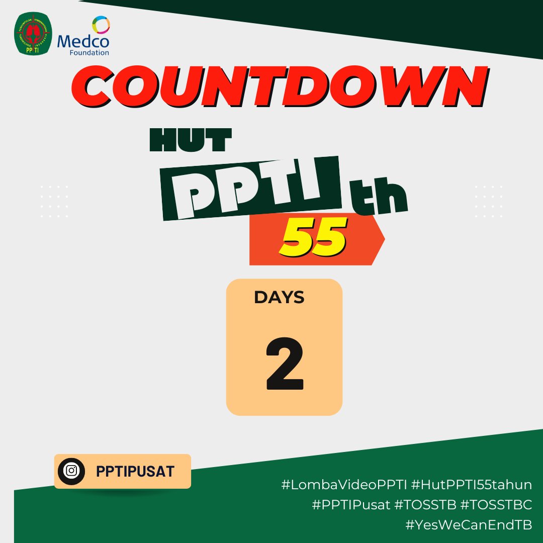 PPTI_TB's tweet photo. Halooo Sahabat PPTI,
Ayo segera daftar Lomba Foto & Video (Reels), tinggal 2 hari lagi niih!
Untuk pendaftaran dan informasi lengkap di https://t.co/Ip8fElDYlD (link di bio)
Narahubung : Irma 0822-8434-3272
#hutppti55tahun #lombavideoppti #lombafotoppti #pptipusat https://t.co/17QAFa8qsb