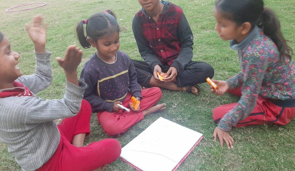 shaunakoffice's tweet photo. #SaturdaysForSwasthya in Amritsar, India, organised by Dribjot Kaur.   The Topic was, Hand Hygiene: Why, How and When.  At the end of the workshop, soaps were distributed to the kids followed by various activities such as lemon spoon.   #NobleWork #NobleWorkFoundation https://t.co/DfMmEfqWfV