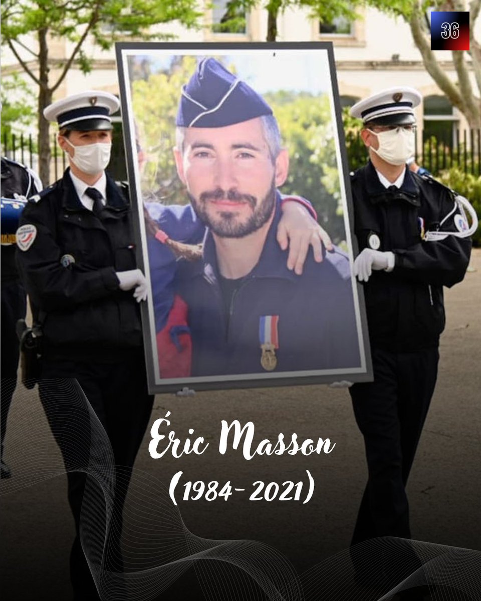 36_qdo's tweet image. Le 5 mai 2021, Éric #Masson, un policier de 36 ans en poste à #Avignon, père de deux enfants, était tué lors d'un simple contrôle en marge d'un trafic de drogue.

Ne jamais oublier qu’aucune intervention de #police n’est anodine.