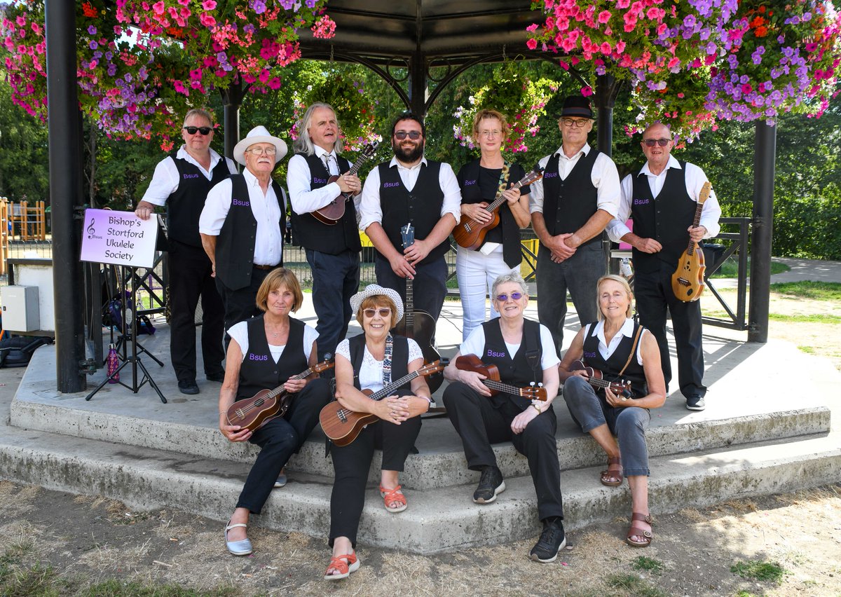 StortfordBID's tweet photo. Come and have fun with the Bishop's Stortford Ukulele Society in Market Square this Sunday at 2 pm, all part of the town's Coronation celebrations between 12-4 pm. We look forward to seeing you!
@BishopsStortfordUkuleleSociety(BSUS)
#bsus #Coronation2023 #DiscoverStortford https://t.co/dcyJKOzRzC