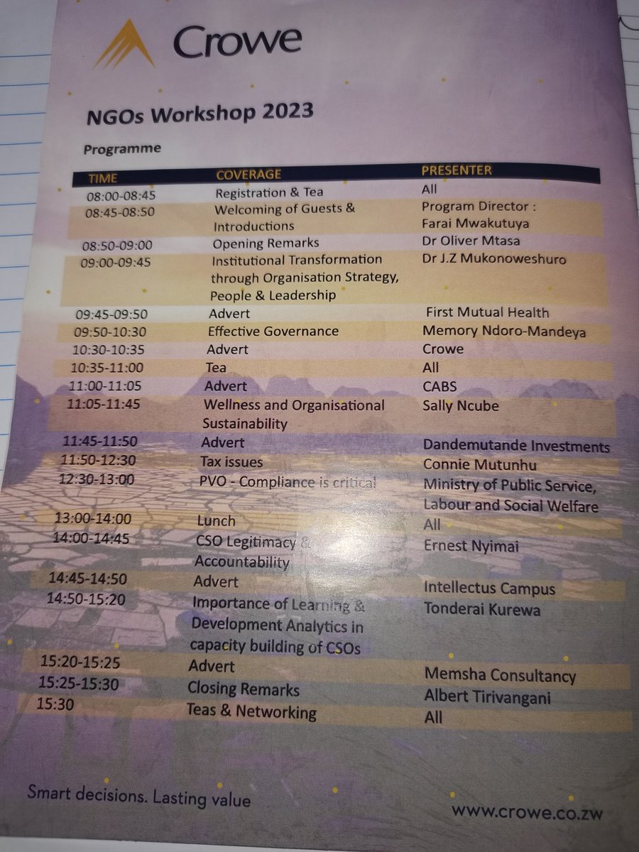 AquaZim's tweet photo. Today we're actively learning on Enhancing Internal Controls Effectiveness, Effective Governance and Financial Reporting Prowess for NGOs in Harare, courtesy of @CabsZimbabwe @CroweDigitalZim @DandemutandeZW and partners https://t.co/gWxF1xY9GW