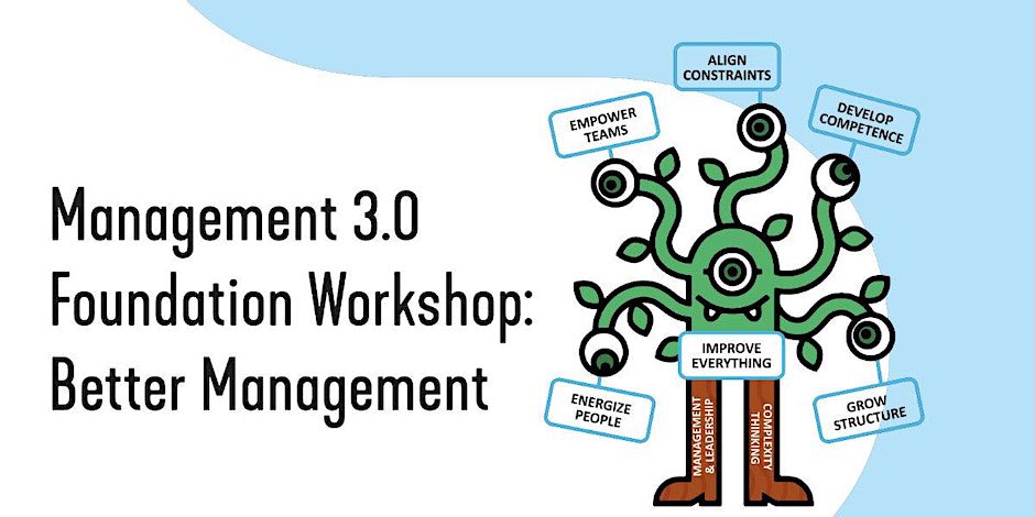 Nur noch heute: unser Mega-Deal für unser Management 3.0 Foundation Training "Agile Führung - Das Management 3.0 Training mit Zertifikat" am 4.+5. Juli in Berlin

#agilefuehrung #management30 #berlin

eventbrite.com/e/451651611127