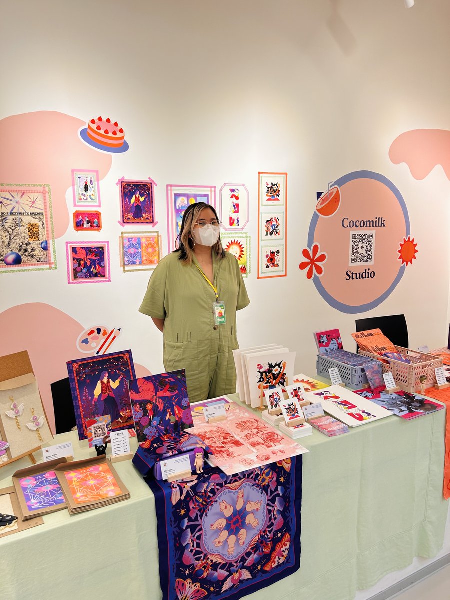 cocomilkstudio's tweet photo. Today's the day ✨👀

The sun is shining and we've set up shop at the Kuala Lumpur Illustration Fair 🧉 Hop on by to say hello because we're excited to meet you!

P.S. We've got stunning illustrations to share. #KLIF2023 https://t.co/OEX5vytZ0P
