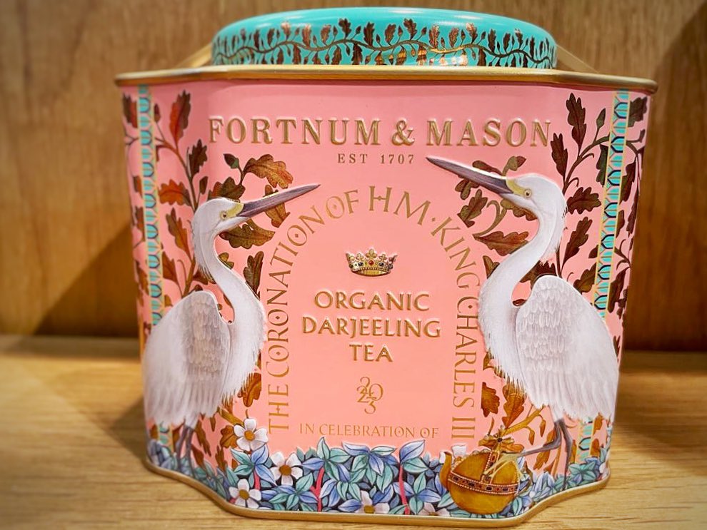 To celebrate the King’s Coronation, I’m giving away a Fortnum &amp; Mason‘s jar of Organic Darjeeling Tea! (<a href="/Fortnums/">Fortnum & Mason</a>)

Sit back and relax after the festivities!

Follow me, Like and RT this Post for your chance to WIN! 

(1x Winner)

Competition closes Monday 8th May 5pm UK Time.