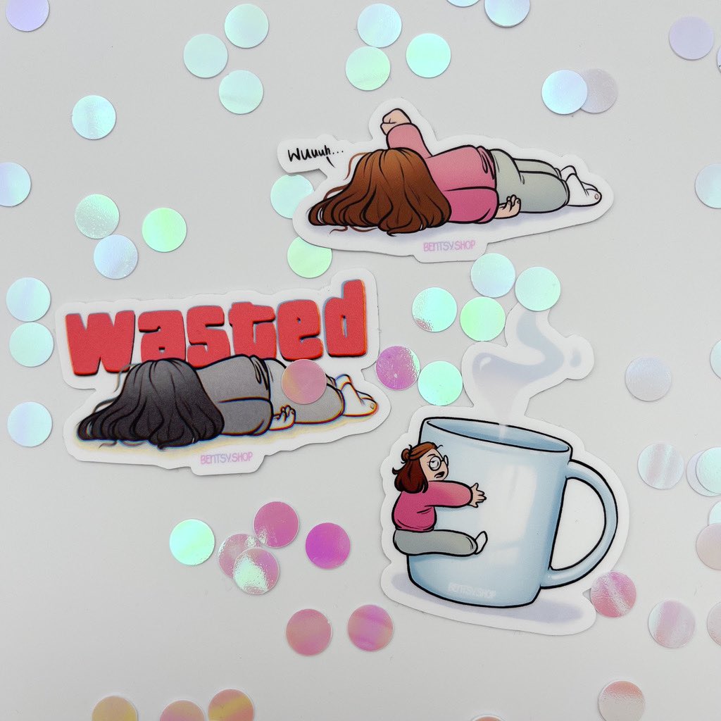 BenteliciousArt's tweet photo. Guten Morgen, habt ihr gut geschlafen naja also wie dem auch sei, NICHT VERGESSEN:
Heute ab 12 Uhr werdet ihr diese müden Schönheiten in meinem Shøp antreffen können , sagt's all euren Freunden! 🤓 https://t.co/k57wlS80BG