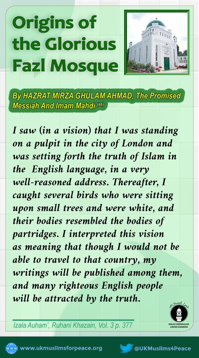 The #FazalMosque is the oldest purpose built mosque in London historicengland.org.uk/listing/the-li… <a href="/ukmuslims4peace/">UKMuslimsforPeace</a> <a href="/khalidahmadacma/">Khalid Ahmad</a> <a href="/saarn620/">Ahmad Shah Naz</a> <a href="/smir_90/">Slahudin Mir</a> <a href="/NadeemSBhatti/">....</a> <a href="/Irfan_Mirza302/">Irfan Mirza</a>