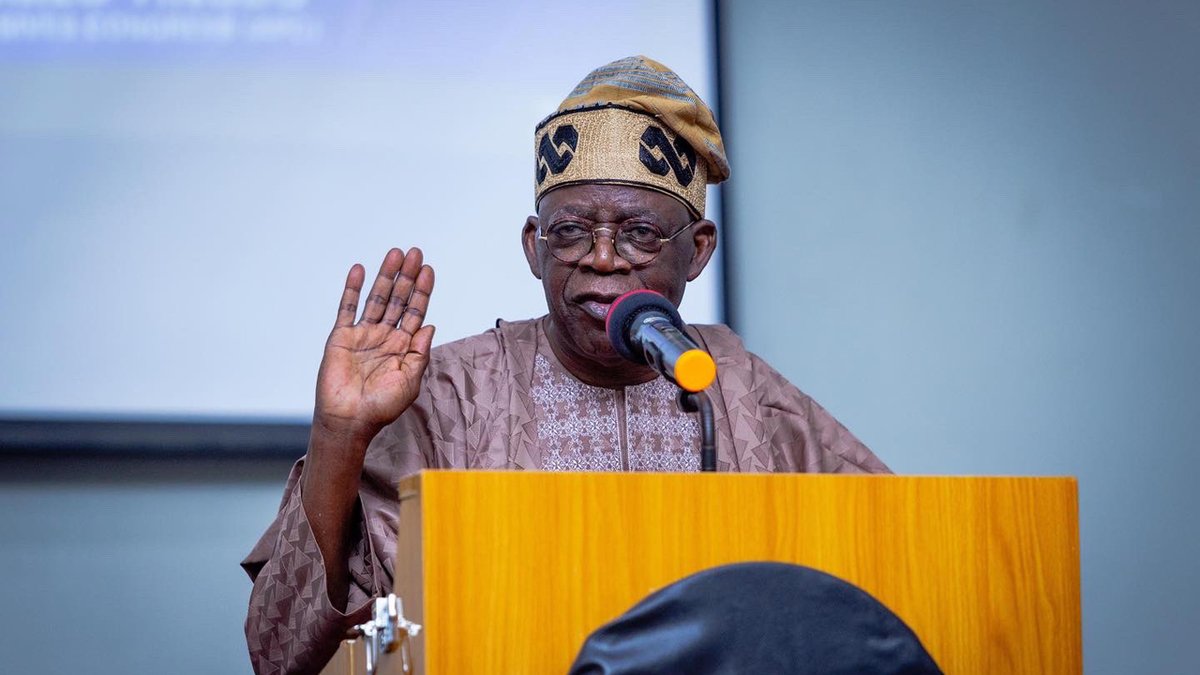 ARISEtv's tweet photo. Tinubu Vows to Make Corruption Unattractive in Nigeria, Says Unity of Country Not Negotiable 
There can only be one president at a time, I cannot commit to expenditures, he said. 
https://t.co/H5qjL7Iq5b https://t.co/my2xrfPibt