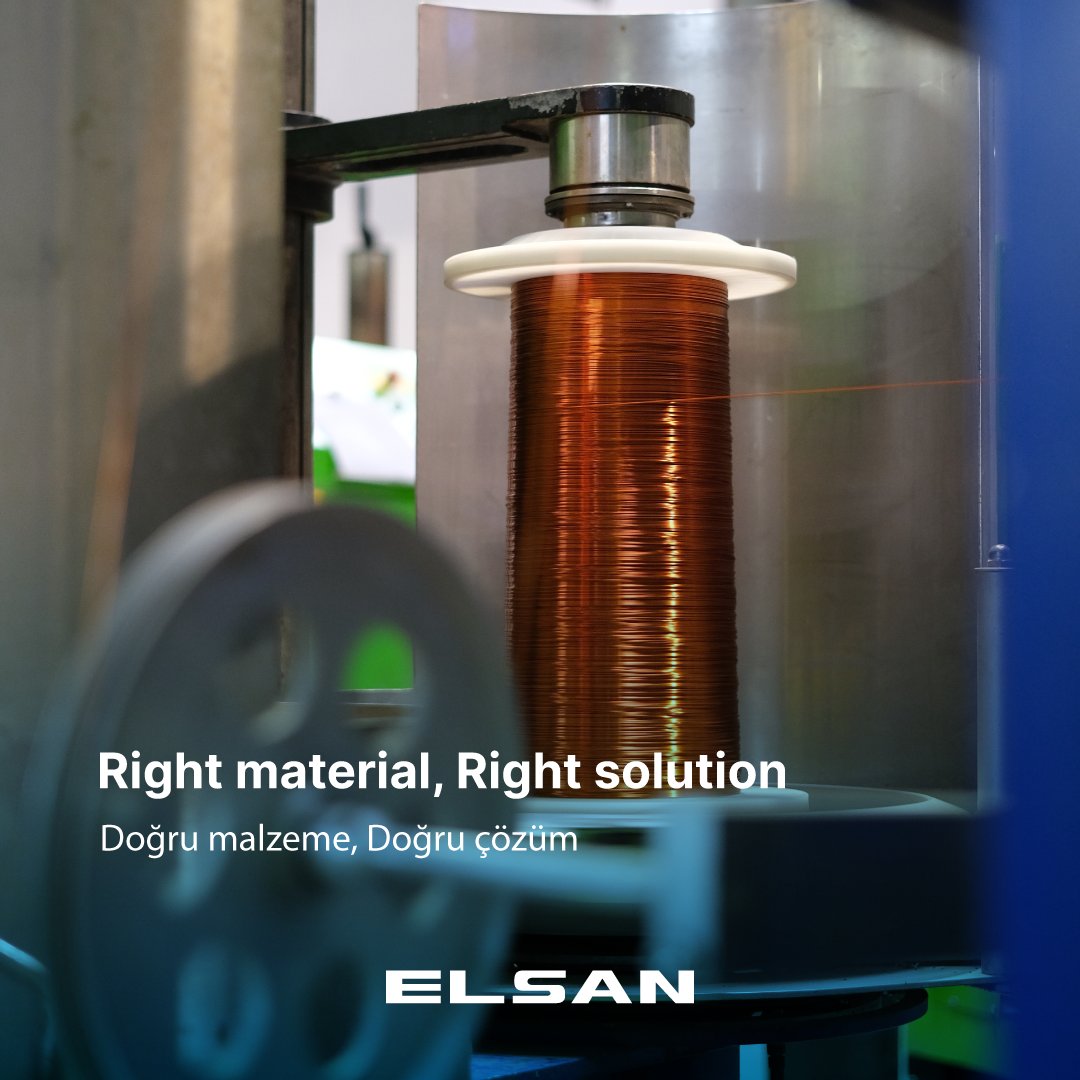 ElsanEmaye's tweet photo. Right material, Right solution.
Doğru malzeme, Doğru çözüm.
#elsan #emaye #bakırtel #kalite #ileriteknoloji #inovasyon #bilgibirikimi #bakır #aliminyum #avrupa #ihracat #coppertel #quality #advancedtechnology #innovation #knowledge #copper #aluminum #europe #export https://t.co/uL3lDweT7D