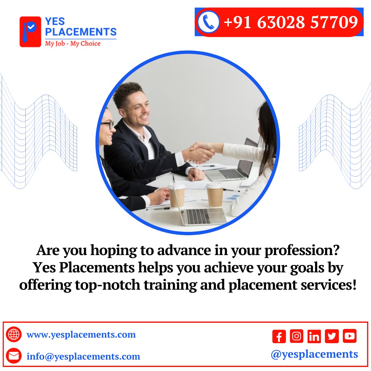 yes_placements's tweet photo. Are you hoping to advance in your profession?
#YesPlacements helps you achieve your goals by offering top-notch #training and #placement services!
SIGN UP NOW
📷+91 63028 57709
📷 https://t.co/buebY4dmc7
📷 info@yesplacements.com
#yesplacements #guntur #trainings #placements https://t.co/T4LM3ux3k0