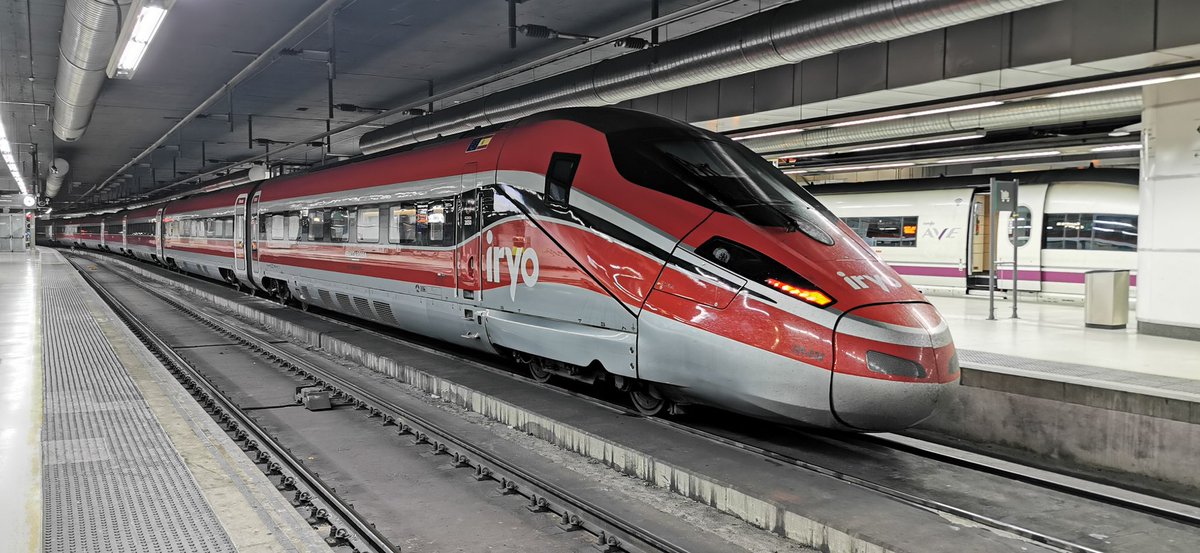 Frecciarossa1000 de @iryo_eu en #Barcelona