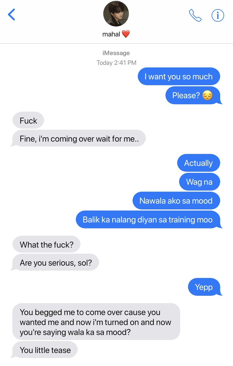 a svnwcn 🔞 au — sol &amp; juwo pt 6

where sol (sň) pranks juwo (jw) again by turning him on then changing his mind that made juwo go mad.