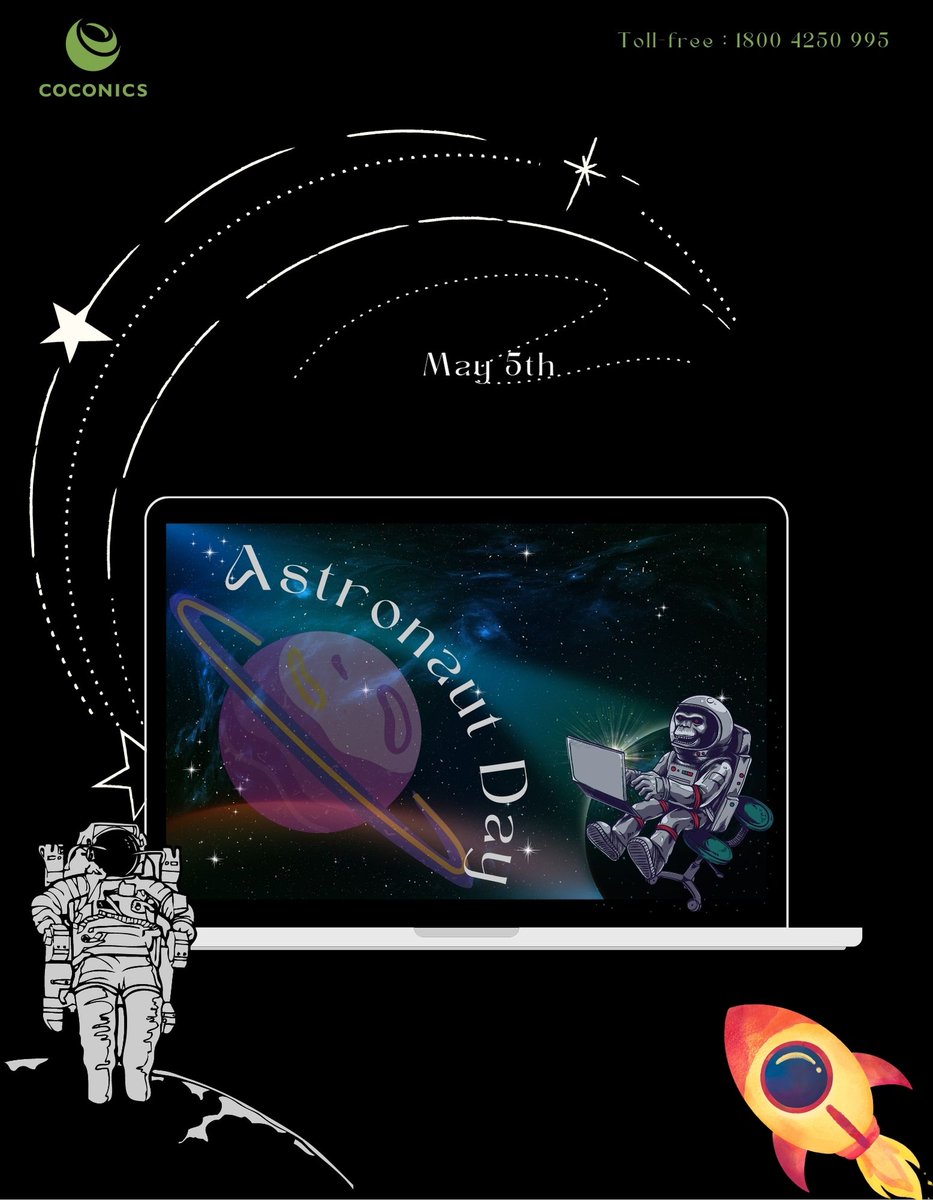 Coconics_india's tweet photo. #NationalAstronautDay #Exploration #Laptop #Coconics #ReachForTheStars #SpaceExploration #Heroes #Astronauts #Inspiration #AdventurousSpirit #Trailblazers #SuborbitalFlight #AlanShepard #DreamBig #STEM #ISRO #NASA #SpaceX #BlueOrigin

🚀👨‍🚀👩‍🚀🪐✨🌌🌠🚀🪐🌠👨‍🚀👩‍🚀👨‍🚀‍🚀👩‍🚀‍🚀💫 https://t.co/G5oRcmwA7b