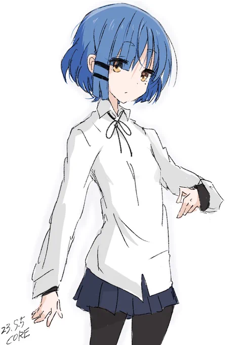 リョウ先輩のシャツを出してみる #ぼっち・ざ・ろっく!