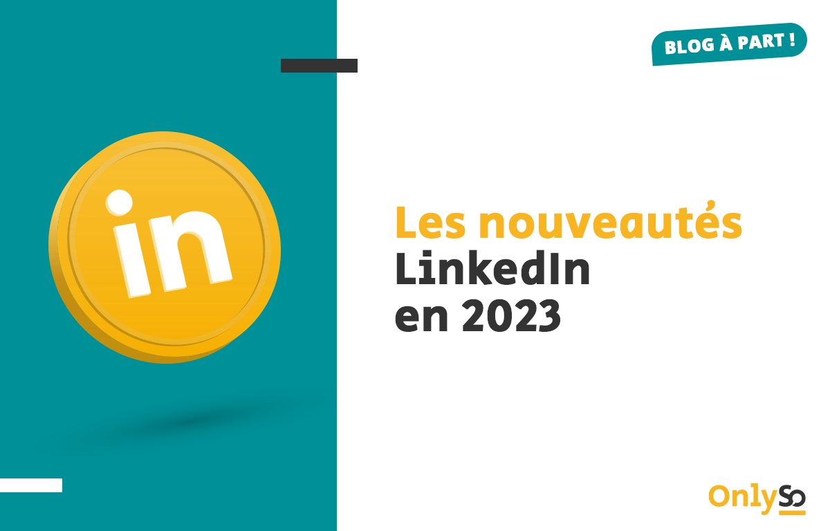 #BlogAPart | Changement de l'#algorithme, #programmation de post, #badge vérifié, et bien d'autres !  Dans cet article, on fait le point sur toutes les #nouveautés croustillantes qu'il ne faut pas louper sur #LinkedIn cette année ! 😎
bit.ly/OnlySo_Nouveau…

#news #socialmedia