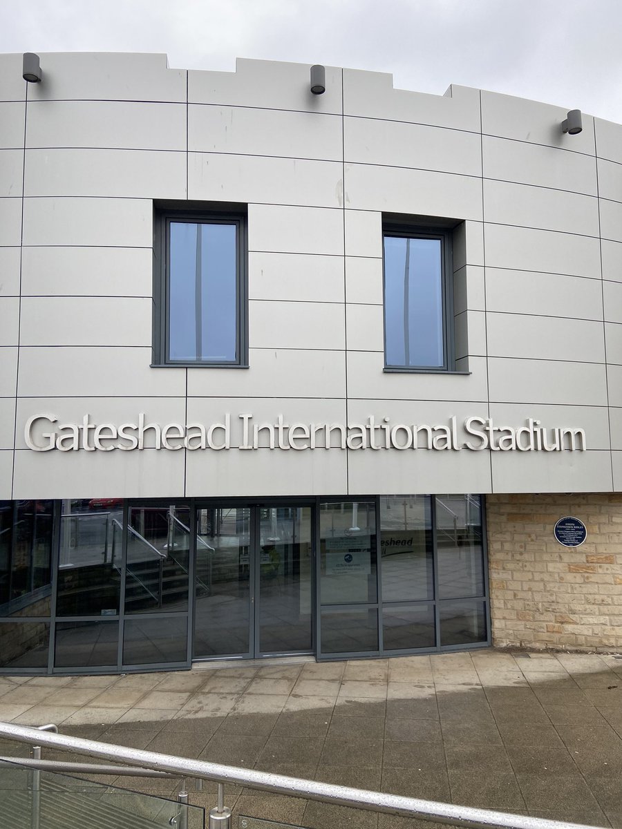 Here nice and early at Gateshead International Stadium. This year’s venue for Gateshead Council’s count.
#LocalElections2022