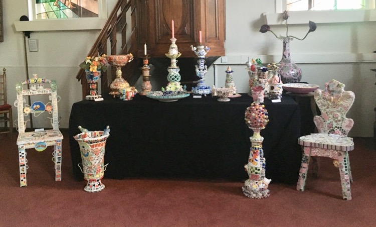 anne_velli26063's tweet photo. We zijn bijna klaar met de inrichting van de expositie in de kerk in #Zeddam. Elke vrijdag/zaterdag/zondag in mei te zien. #mozaiek #art https://t.co/qkmn9hd374