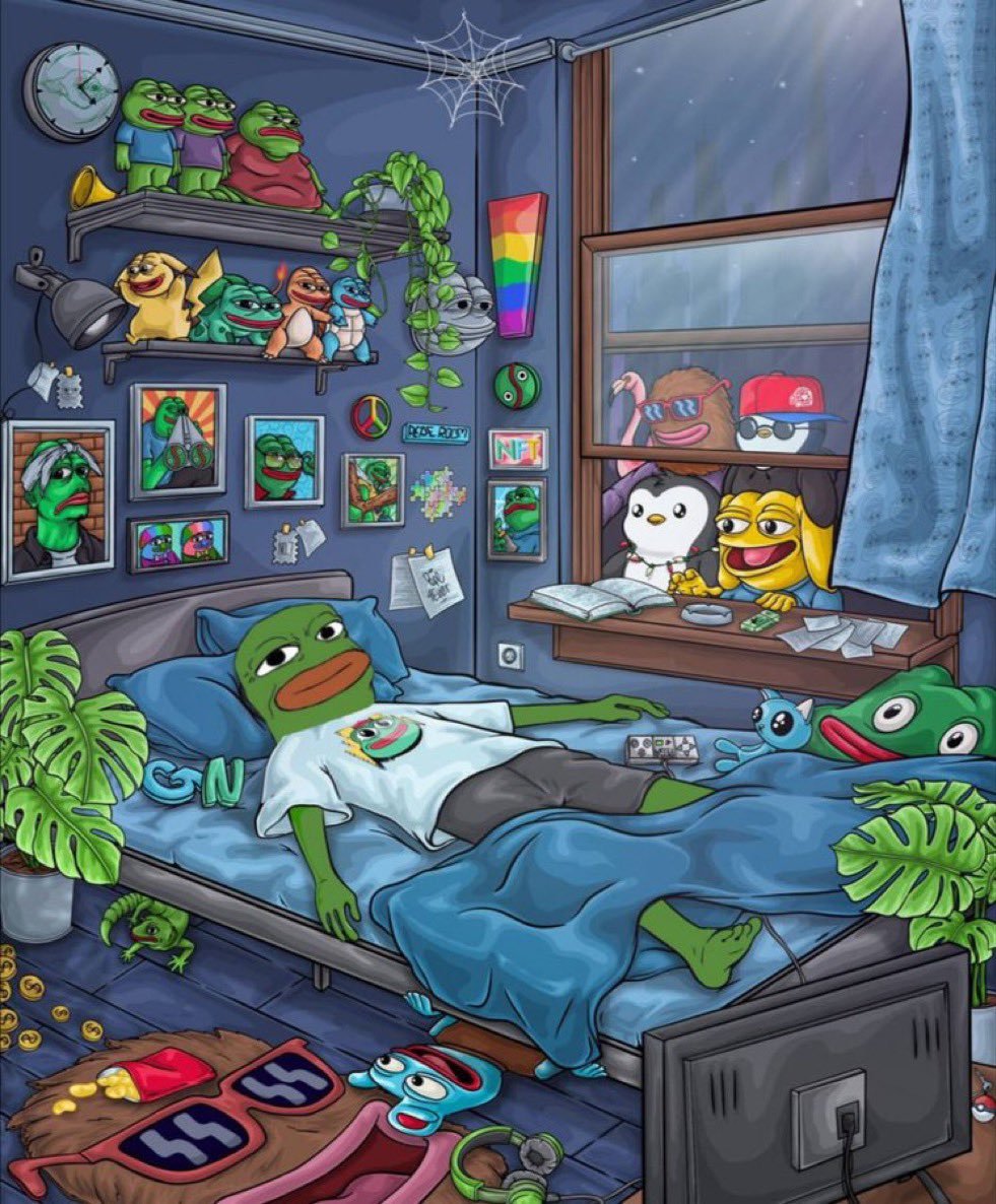 PEPE 1B FDV 🥶 Memes are more than just a cultural thing! They hold  significant sway in crypto town. $Pepe, $Aidoge, $Bob, $Wsb, $Aped, $Wojak  🚀 The power of #memes cannot be