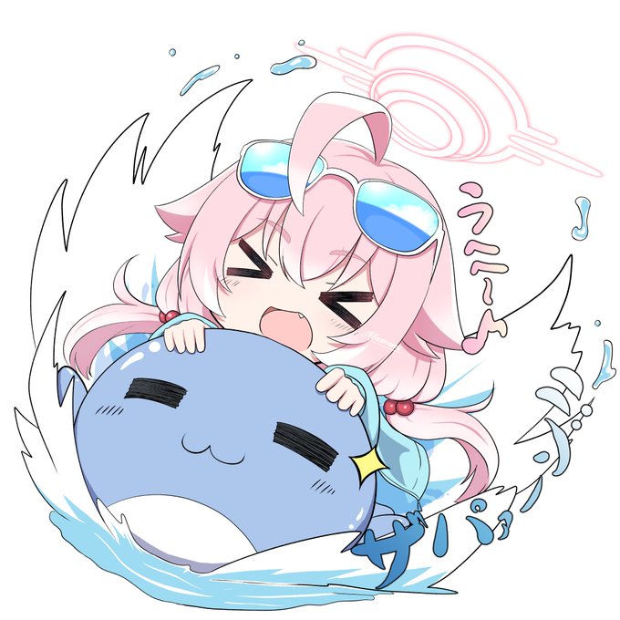 子供っぽくはしゃいでいるクジラジェットおじさん(再掲)