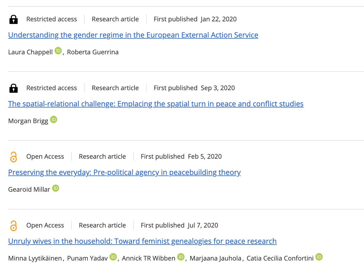 🌻 Revisit some of our currently most cited articles on #CoCoJournal, with some of them in open access 🔓
You can access the articles here: journals.sagepub.com/home/cac

@RGuerrina @punamy @ATRWibben @marjaana @mjauhola @lauracchappell